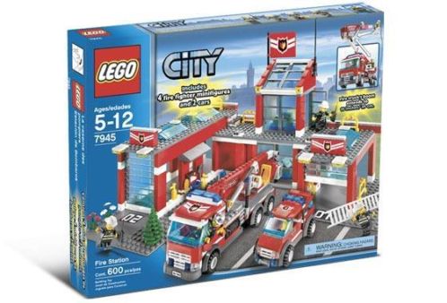 Birma Grootte Kwadrant LEGO | 7945 - City Hoofdkwartier Brandweer | Speelgoed